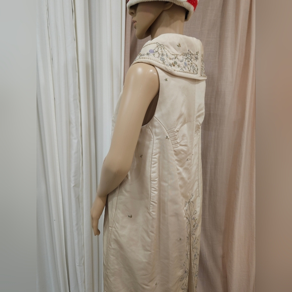 NWOT Rare Vintage Hand-Embroidered Gown/ Dress/ Coat By SHIATZY CHEN - Picture 10 of 16